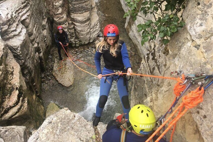 Canyoning trip at Zagori area of Greece
