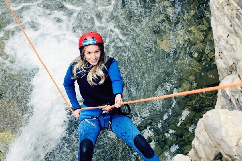 Canyoning trip at Zagori area of Greece