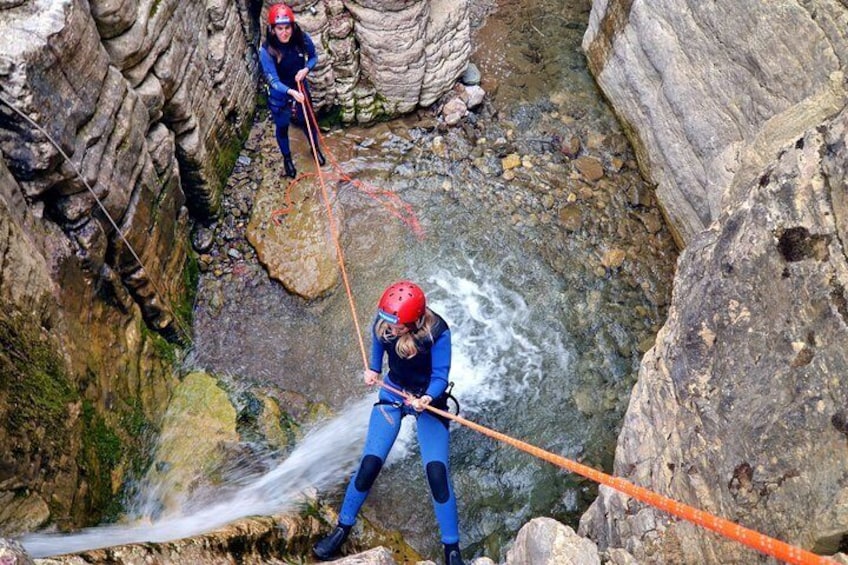 Canyoning trip at Zagori area of Greece