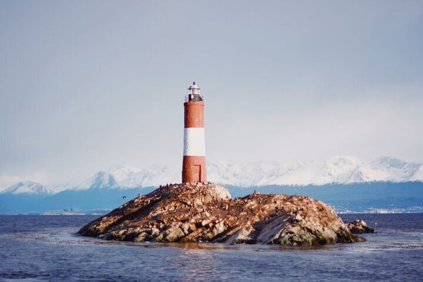 Sailing Ushuaia Beagle Channel in a yatch