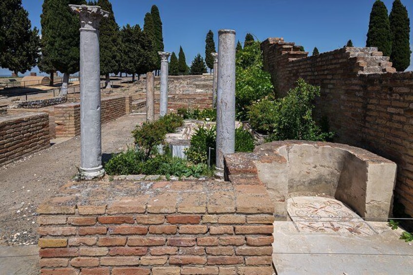 Seville in roman times: Italica + Antiquarium