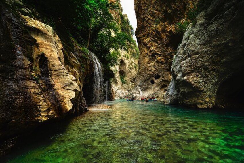 Arachthos white water river Rafting at Tzoumerka