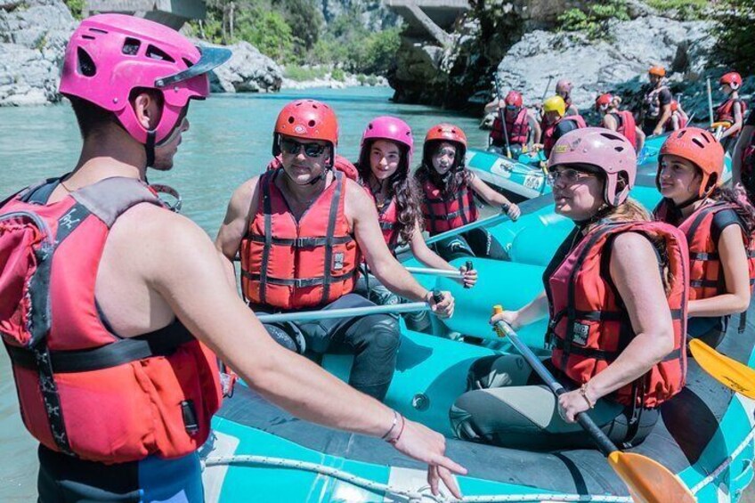 Arachthos white water river Rafting at Tzoumerka