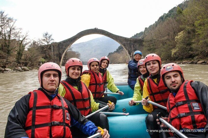 Arachthos white water river Rafting at Tzoumerka