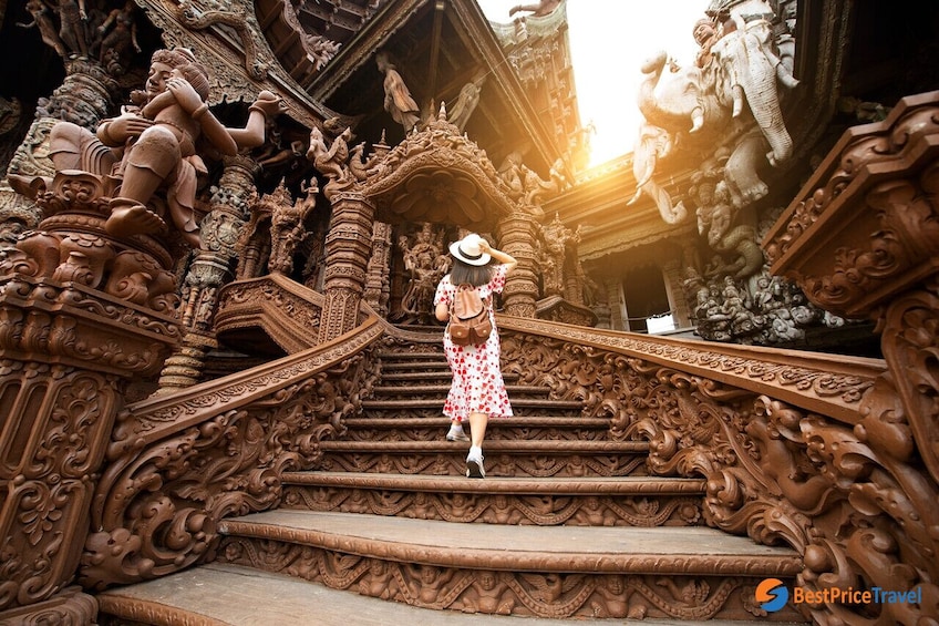 The Sanctuary of Truth Wooden Temple