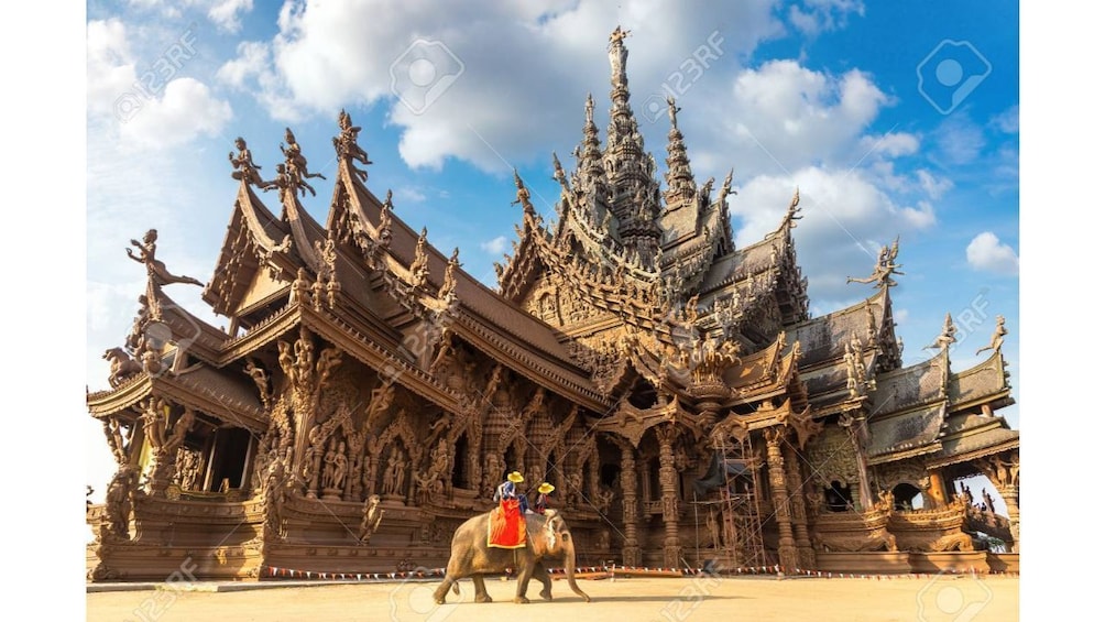 The Sanctuary of Truth Wooden Temple