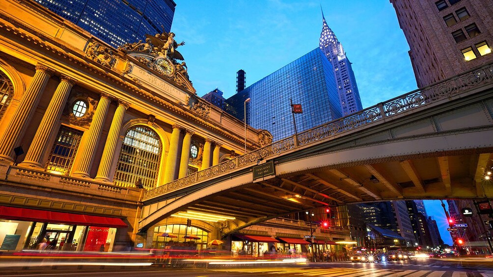 Grand Central Station at night in New York