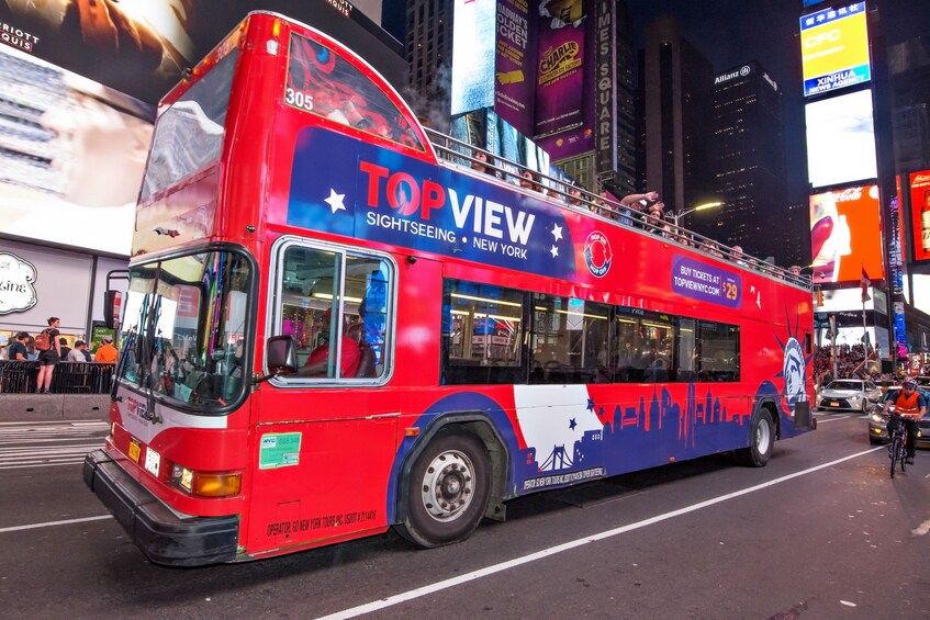 Nighttime Lights Bus Tour of Manhattan