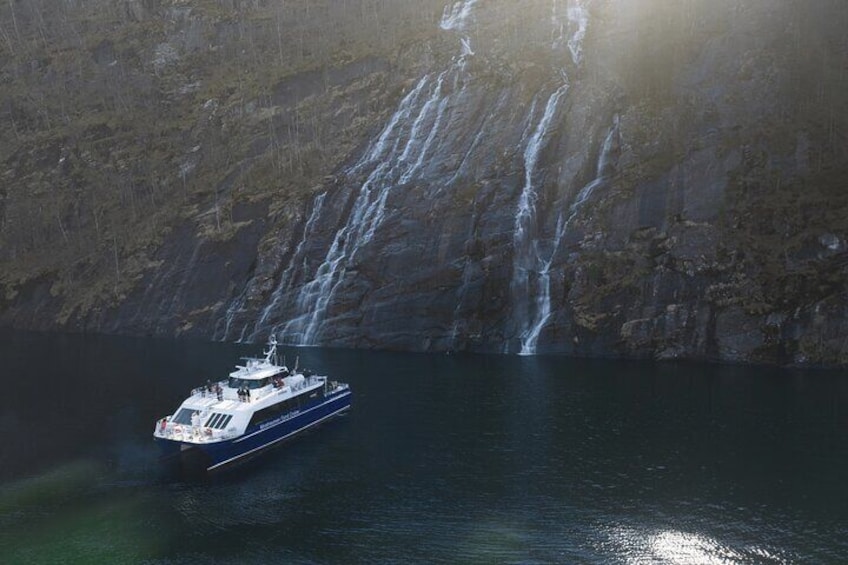 Mostraumen Fjord and Waterfall Cruise