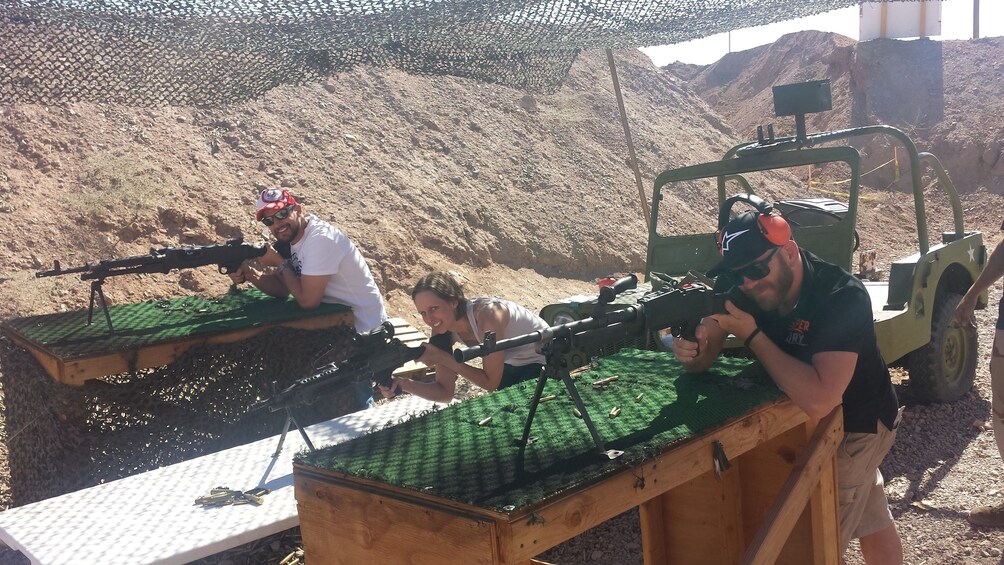ATV Tour, Grand Canyon Helicopter Flight & Outdoor Shooting Adventure
