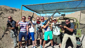 Bullets and Burgers: Self Guided Outdoor Shooting Adventure with Lunch