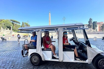 Rome Highlights private tour by Golf Cart