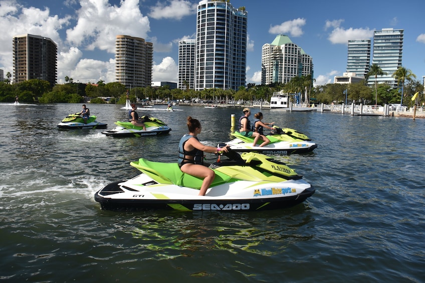 Jet Ski Ride with Miami Watersports