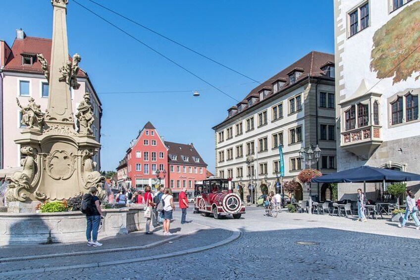 City tour through Würzburg with the Bimmelbahn