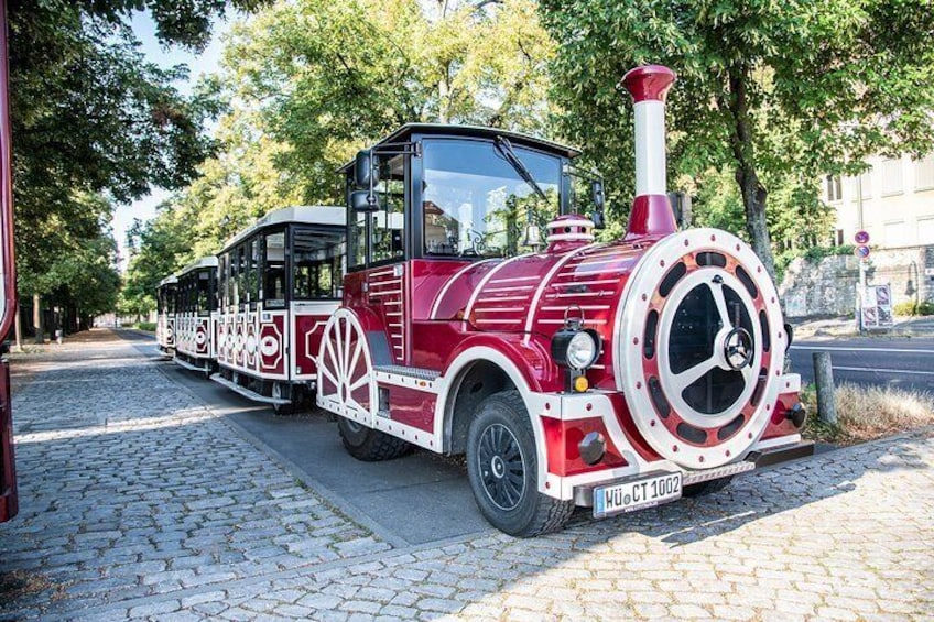 City tour through Würzburg with the Bimmelbahn