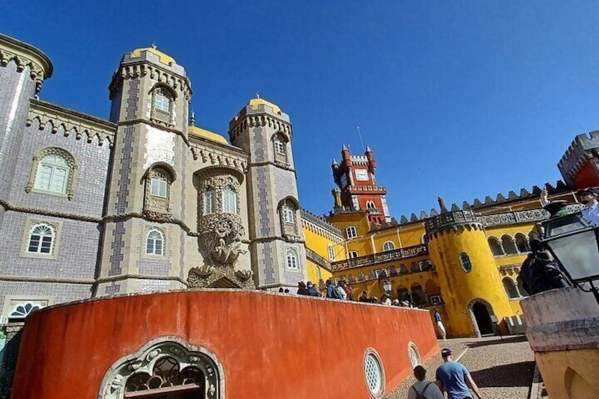 Garden of the Palace of Pena, Sintra (pass by Regaleira) and Cascais