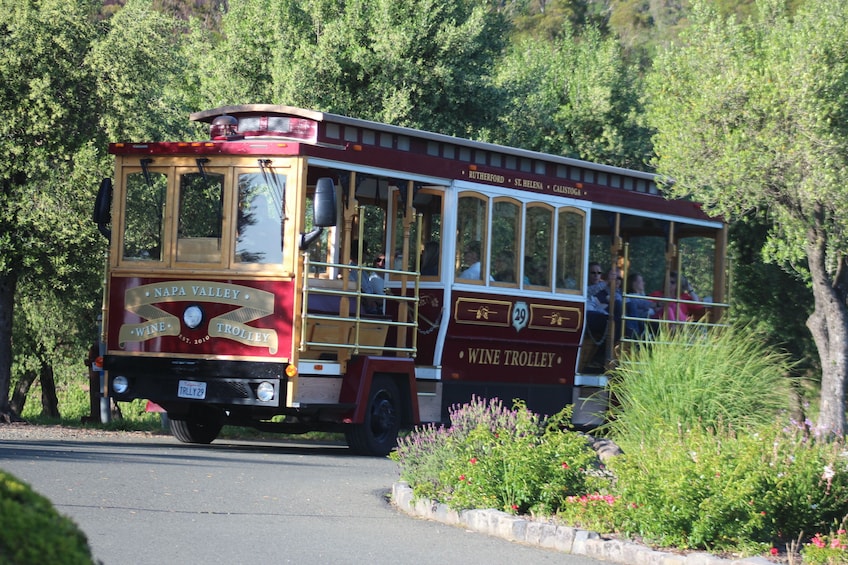 Classic Open Air Napa Valley Wine Trolley Tour