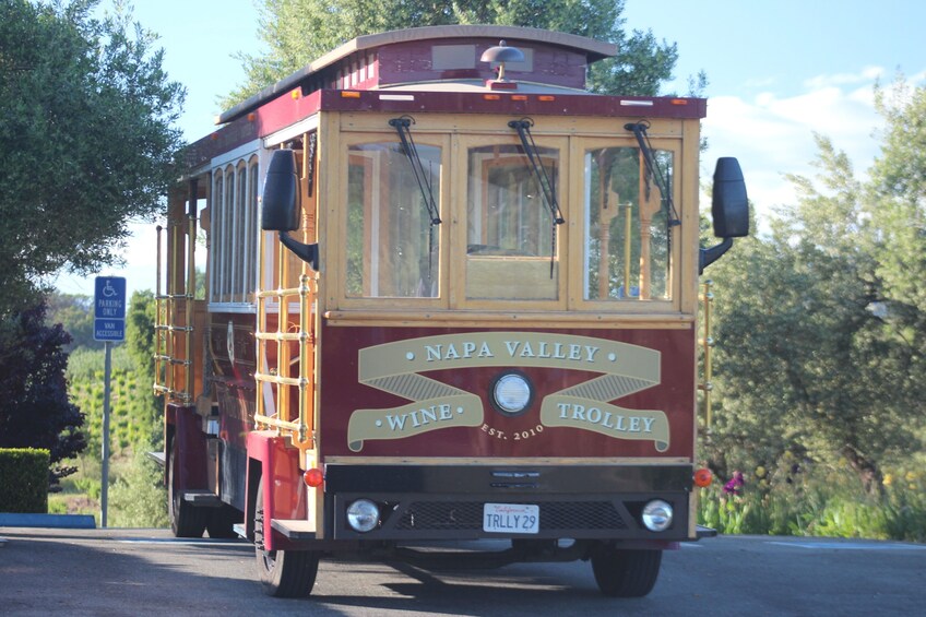 Classic Open Air Napa Valley Wine Trolley Tour