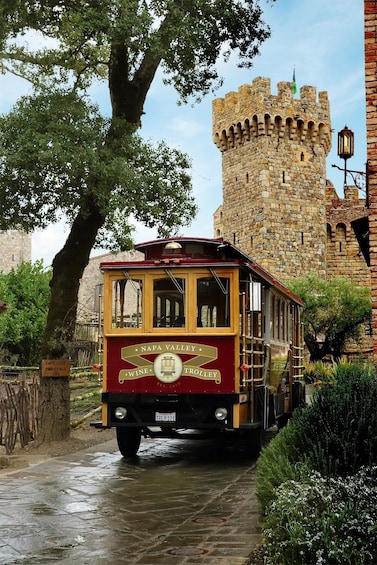 The Original Napa Valley Wine Trolley "Up Valley" Castle Tour