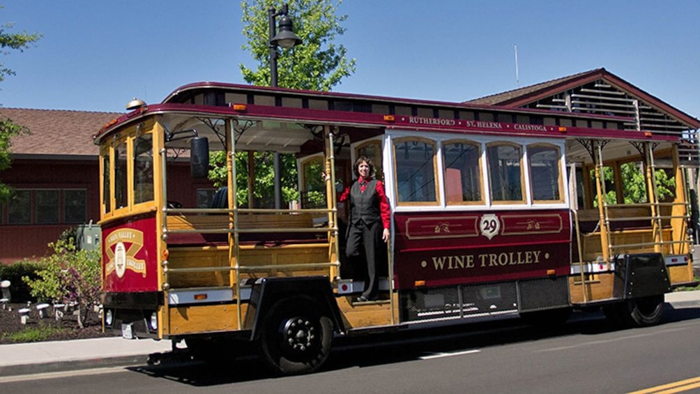 Wine Trolley in California