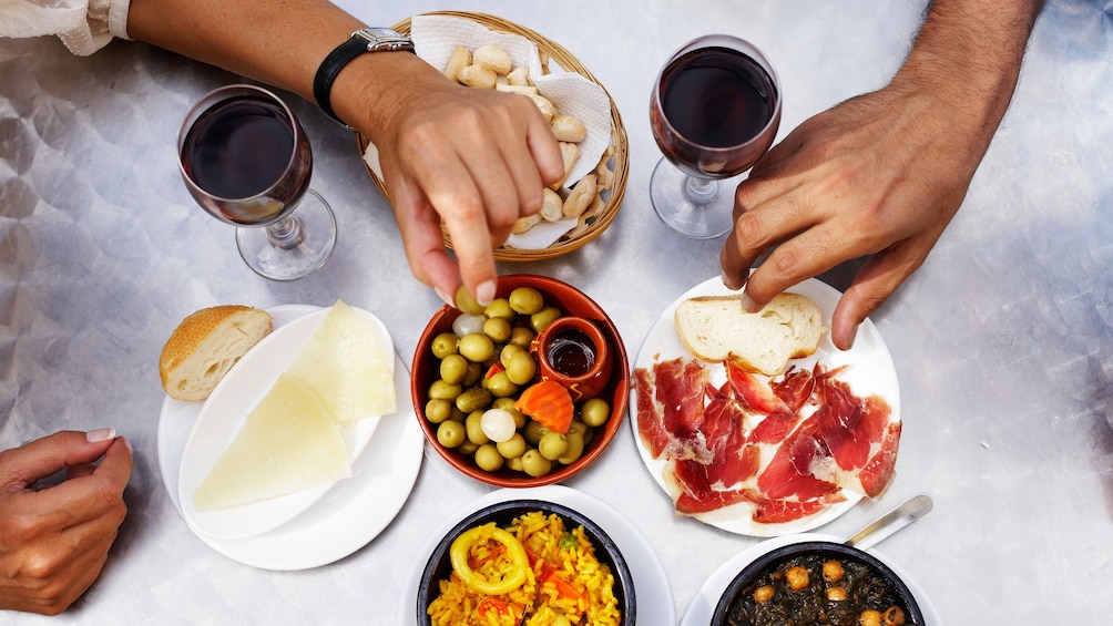 Show item 1 of 5. Tapas at a restaurant in Houston
