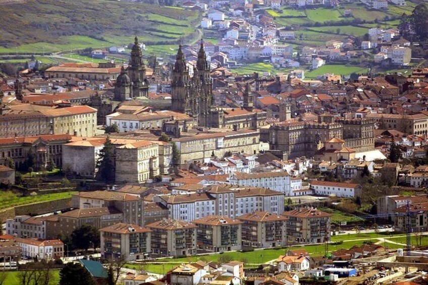 Santiago de Compostela Private Tour from A Coruña