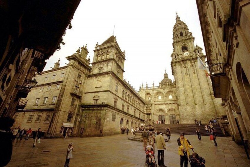 Santiago de Compostela Private Tour from A Coruña