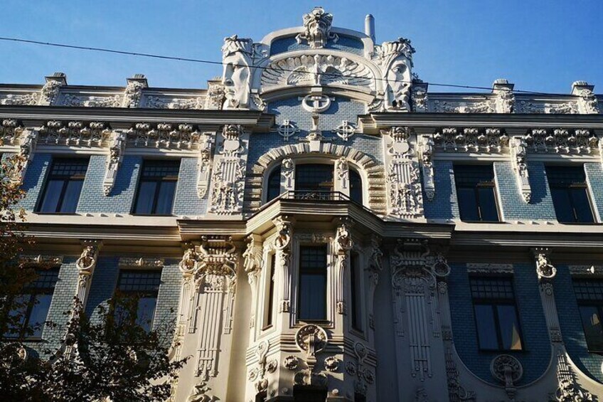 Art Nouveau facade