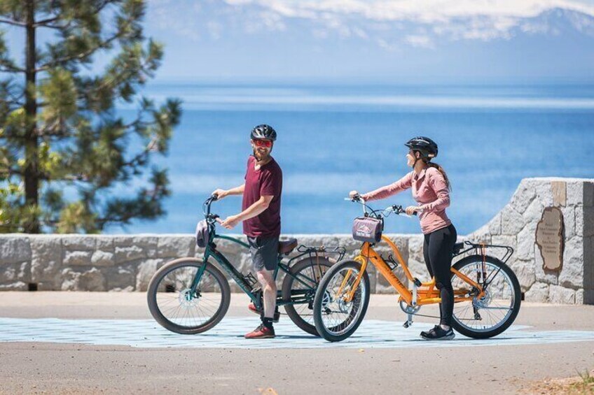 Tahoe Coastal Self-Guided E-Bike Tour - Full-Day | World Famous East Shore Trail