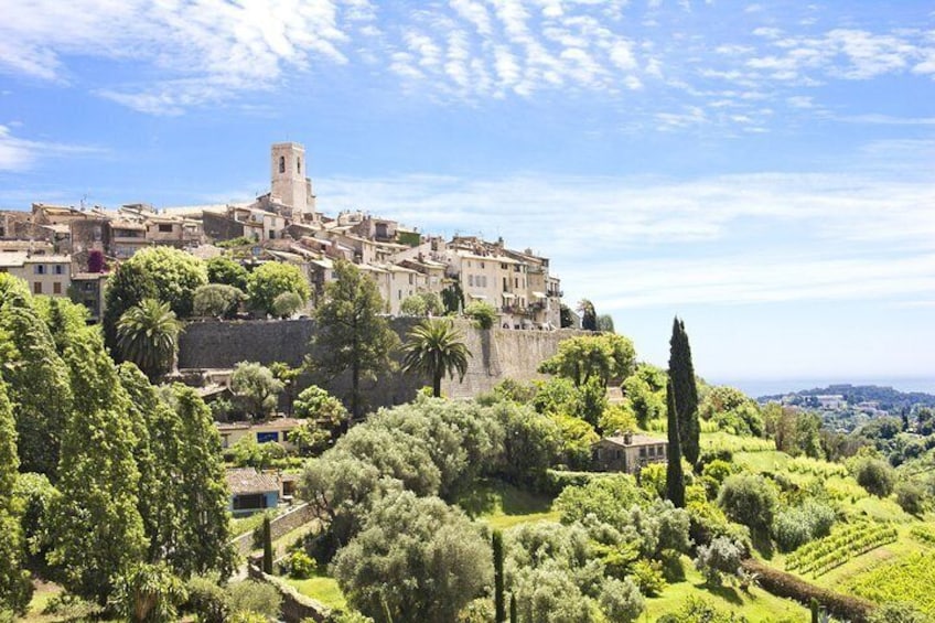 Private Tour: Saint Paul de Vence and Wine tasting