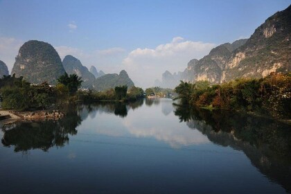 Private Day Tour in Yangshuo: Biking, Moon Hill, Xingping River Boat, and L...