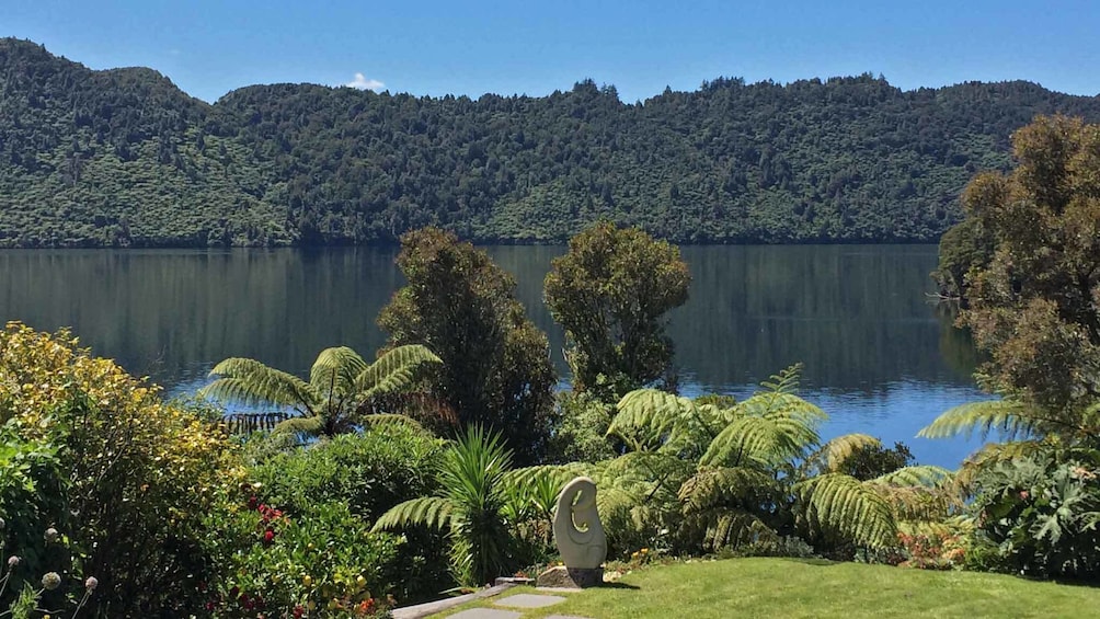 Lake Okareka in new zealand
