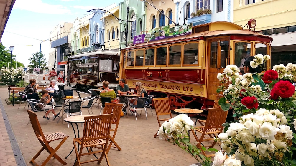 Stunning street view of Christchurch 