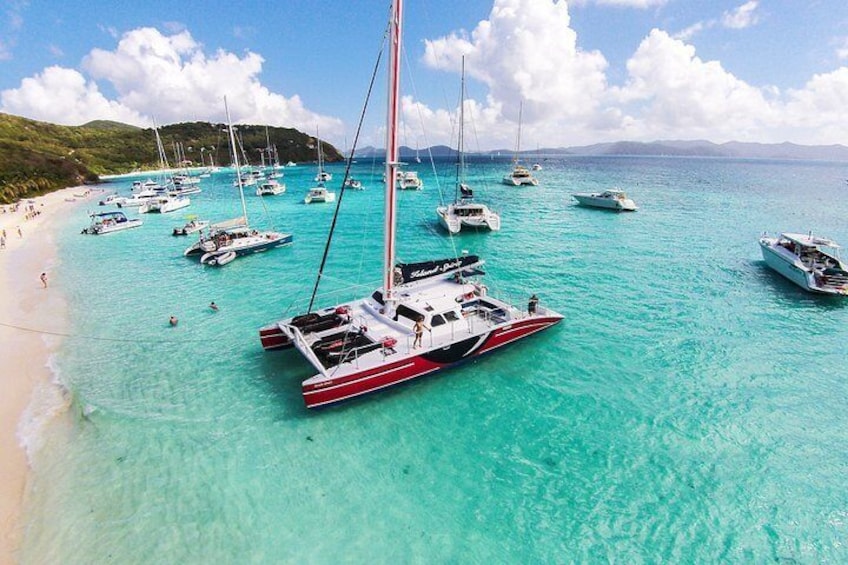 Sailing catamaran