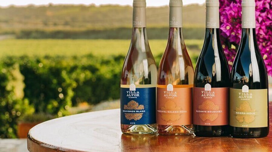 Wines from Villa Alvor