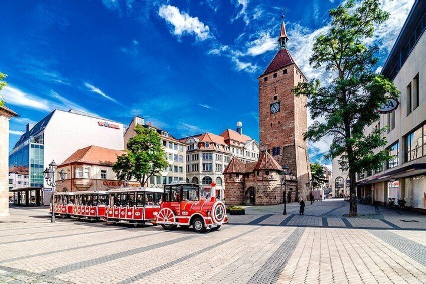 City tour through Nuremberg with the Bimmelbahn