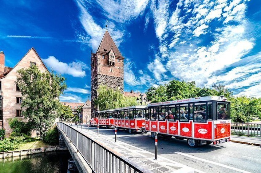 City tour through Nuremberg with the Bimmelbahn