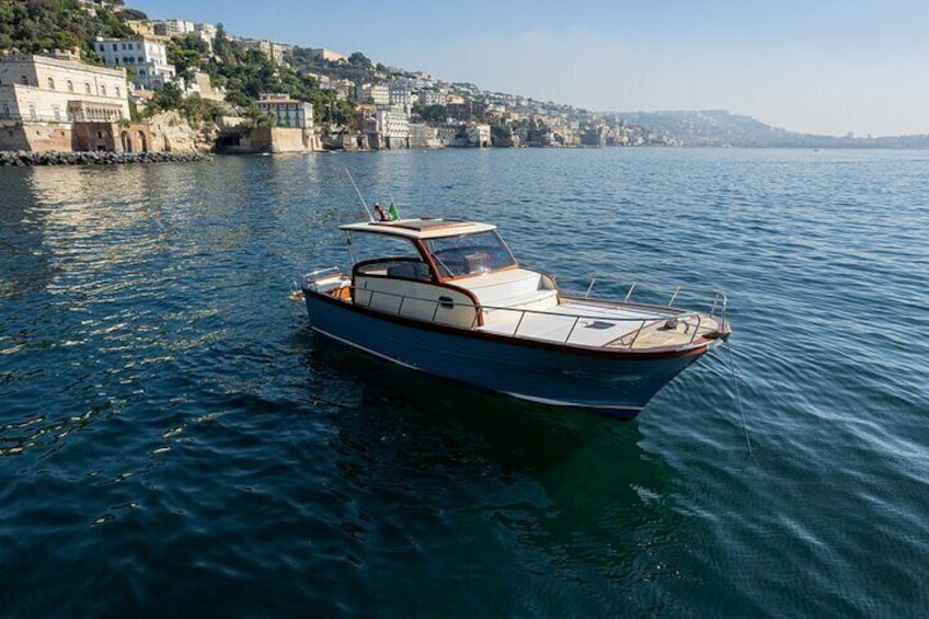 Capri Island in Private Luxury 40 feet Speedboat from Sorrento, Positano, Amalfi, Ravello