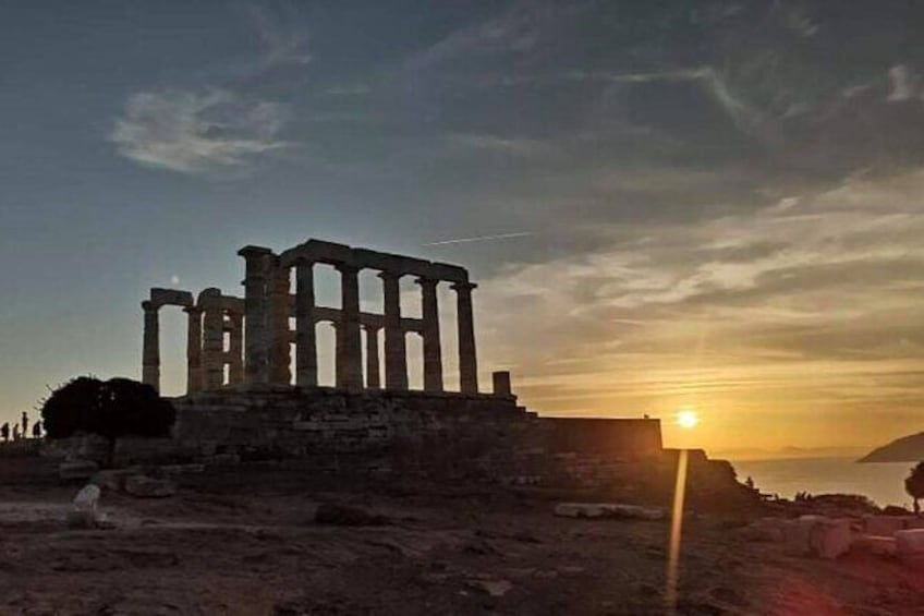 Sunset Sounio Half Day 5 Hours Private Tour.