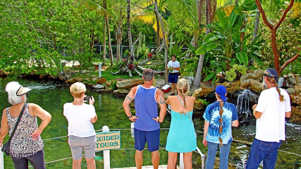 Group at Theater of the Sea in Islamorada, Florida