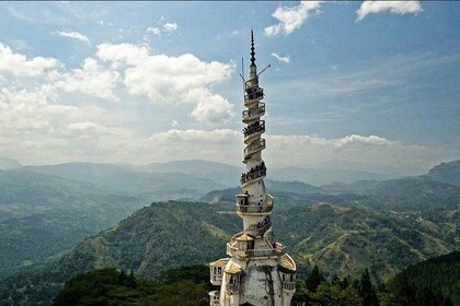 Climb sky-scraping tower in Ambuluwawa from Kandy