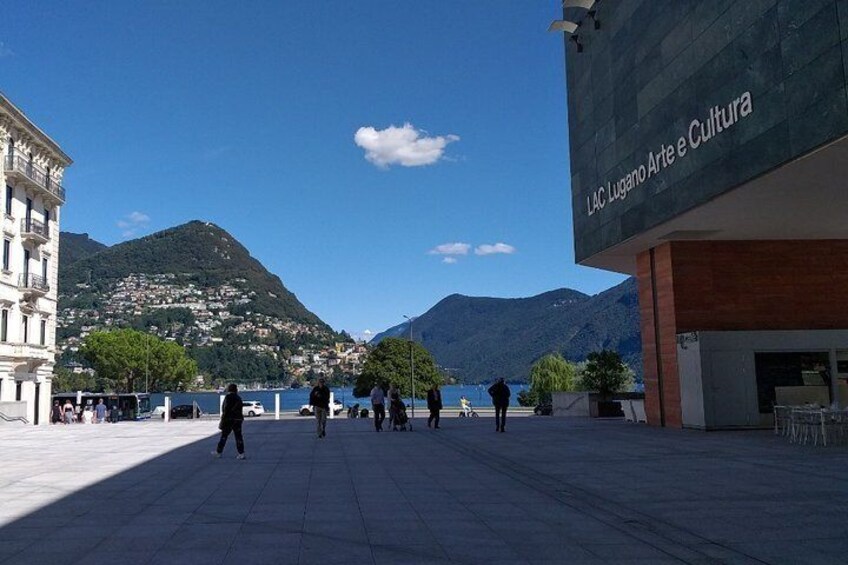 Lugano and its history private walking tour