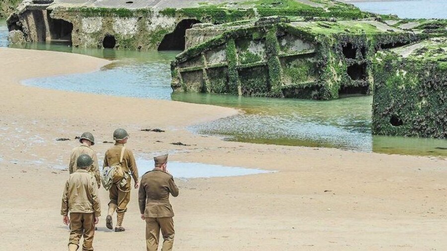 Main sites of the US landing in Normandy private tour