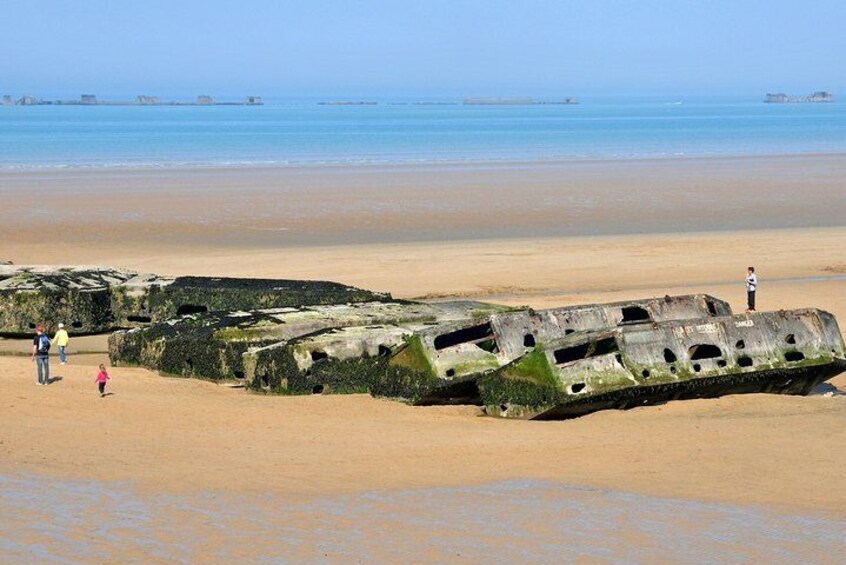 Main sites of the US landing in Normandy private tour