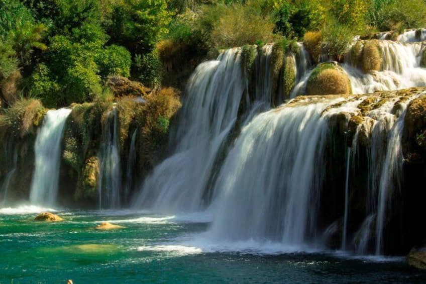 Private Krka Waterfalls Tour With Boat Ride & Swimming