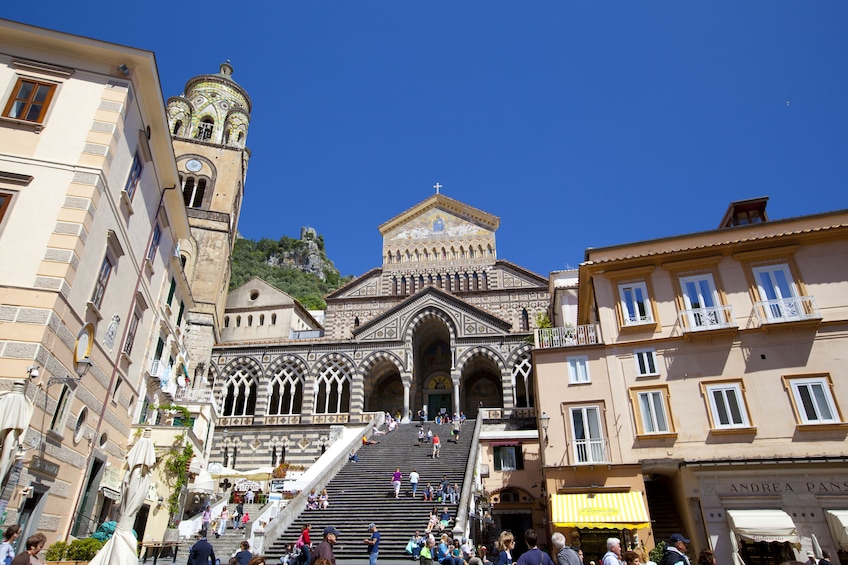 From Sorrento: Positano, Amalfi and Ravello Guided Tour 