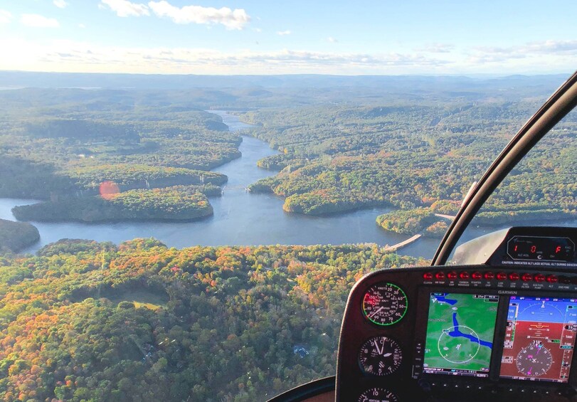 Private Autumn Helicopter Tour From Westchester (4-5 People)