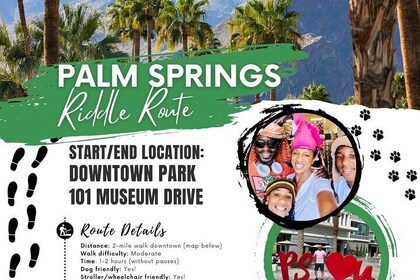 Game-Guided Walking Tour in Palm Springs: Scavenger Hunt + Trivia