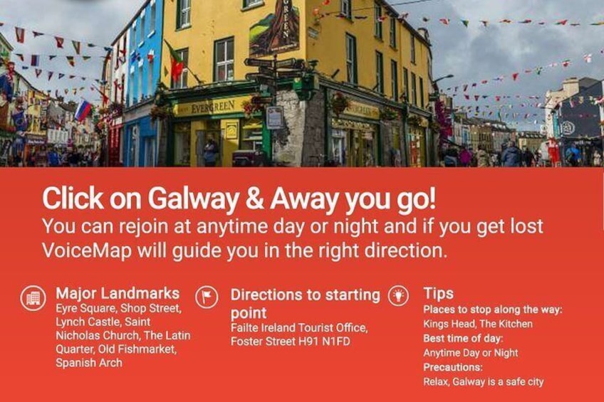 Galway's City Centre: A Self-Guided Audio Tour