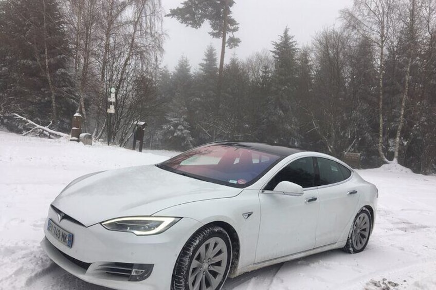 "Le petit Alsacien" Tour with Local private friendly driver and a Tesla